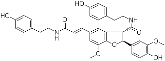 Grossamide molecular structure (CAS 80510-06-1)
