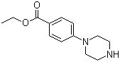 Ethyl 4-(1-piperazinyl)benzoate molecular structure (CAS 80518-57-6)