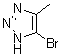5-Bromo-4-methyl-1H-1,2,3-triazole molecular structure (CAS 805315-83-7)