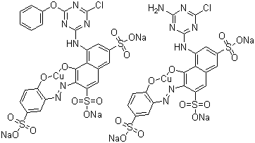 Reactive Violet 2 molecular structure (CAS 8063-57-8)