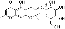 结构式 CAS# 80681-44-3, 亥茅酚苷