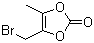 4-Bromomethyl-5-methyl-1,3-dioxol-2-one molecular structure (CAS 80715-22-6)