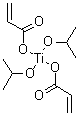 二异丙基二丙烯酰钛酸酯分子结构 (CAS 80785-42-8)