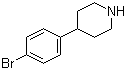 structure of CAS# 80980-89-8, 4-(4'-Bromophenyl)piperidine;4-(4-Bromophenyl)piperidine