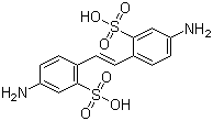 4,4'-Diamino-2,2'-stilbenedisulfonic acid molecular structure (CAS 81-11-8)