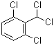 结构式 CAS# 81-19-6, 2,6-二氯苄叉二氯; 1,3-二氯-2-二氯甲基苯