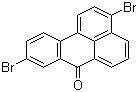 3,9-二溴苯并蒽酮分子结构 (CAS 81-98-1)