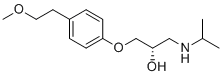structure of CAS# 81024-42-2, Metoprolol S-Isomer;(2S)-1-[4-(2-methoxyethyl)phenoxy]-3-(propan-2-ylamino)propan-2-ol