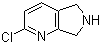 2-Chloro-6,7-dihydro-5H-pyrrolo[3,4-b]pyridine molecular structure (CAS 810668-57-6)