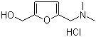 5-(二甲基氨基甲基)糠醇盐酸盐分子结构 (CAS 81074-81-9)