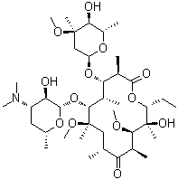 11-O-Methylclarithromycin molecular structure (CAS 81103-14-2)