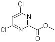 4,6-Dichloro-2-pyrimidinecarboxylic acid methyl ester molecular structure (CAS 811450-22-3)