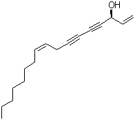 (+)-Falcarinol molecular structure (CAS 81203-57-8)
