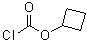 Carbonochloridic acid cyclobutyl ester molecular structure (CAS 81228-87-7)
