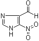 5-Nitro-1H-imidazole-4-carboxaldehyde molecular structure (CAS 81246-34-6)