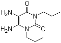 5,6-二氨基-1,3-二丙基脲嘧啶分子结构 (CAS 81250-34-2)