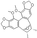 Schisandrin C epoxide molecular structure (CAS 81345-36-0)