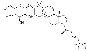 Momordicoside F1 molecular structure (CAS 81348-81-4)