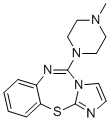 Pentiapine molecular structure (CAS 81382-51-6)