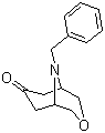 9-Benzyl-3-oxa-9-azabicyclo[3.3.1]nonan-7-one molecular structure (CAS 81514-40-1)