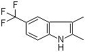 2,3-二甲基-5-(三氟甲基)-1H-吲哚分子结构 (CAS 81558-19-2)