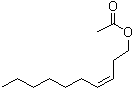 (3Z)-3-癸烯-1-醇乙酸酯分子结构 (CAS 81634-99-3)