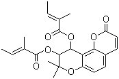 Praeruptorin B molecular structure (CAS 81740-07-0)
