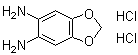 1,3-Benzodioxole-5,6-diamine dihydrochloride molecular structure (CAS 81864-15-5)