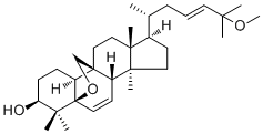 5,19-Epoxy-25-methoxycucurbita-6,23-dien-3-ol molecular structure (CAS 81910-39-6)