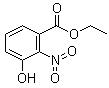 结构式 CAS# 81914-58-1, 3-羟基-2-硝基苯甲酸乙酯