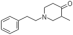 3-Methyl-1-phenethyl-4-piperidinone molecular structure (CAS 82003-82-5)
