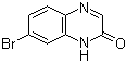 7-Bromo-2(1H)-quinoxalinone molecular structure (CAS 82031-32-1)