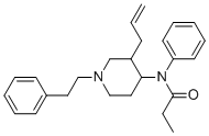 3-Allylfentanyl molecular structure (CAS 82208-84-2)