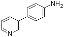 4-(3-Pyridinyl)benzenamine molecular structure (CAS 82261-42-5)