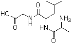 丙氨酰亮氨酰甘氨酸分子结构 (CAS 82267-71-8)