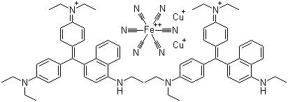 颜料蓝 62分子结构 (CAS 82338-76-9)