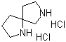 1,7-二氮杂螺[4.4]壬烷二盐酸盐分子结构 (CAS 82386-80-9)