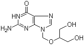 Ganciclovir molecular structure (CAS 82410-32-0)