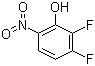 结构式 CAS# 82419-26-9, 2,3-二氟-6-硝基苯酚