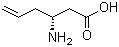 (R)-3-Amino-5-hexenoic acid molecular structure (CAS 82448-92-8)