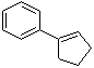 structure of CAS# 825-54-7, 1-Phenylcyclopentene;1-Phenyl-1-cyclopentene; (1-Cyclopenten-1-yl)benzene; Cyclopentehgnnylbenzene; NSC 116894