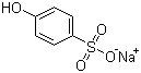 结构式 CAS# 825-90-1, 4-羟基苯磺酸钠; 对羟基苯磺酸钠; 4-羟基苯磺酸单钠盐