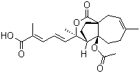 土荆皮甲酸分子结构 (CAS 82508-32-5)