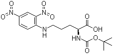 N-Boc-N'-(2,4-dinitrophenyl)-L-ornithine molecular structure (CAS 82518-61-4)