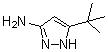 3-Amino-5-tert-butyl-1H-pyrazole molecular structure (CAS 82560-12-1)