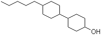 反-4-(反-4-戊基环己基)环己醇分子结构 (CAS 82575-70-0)