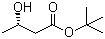 (S)-3-羟基丁酸叔丁酯分子结构 (CAS 82578-45-8)