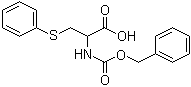 S-Phenyl-N-[(phenylmethoxy)carbonyl]cysteine molecular structure (CAS 82611-65-2)