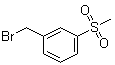 3-甲基磺酰基溴苄分子结构 (CAS 82657-76-9)