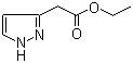 (1H-Pyrazol-3-yl)acetic acid ethyl ester molecular structure (CAS 82668-50-6)